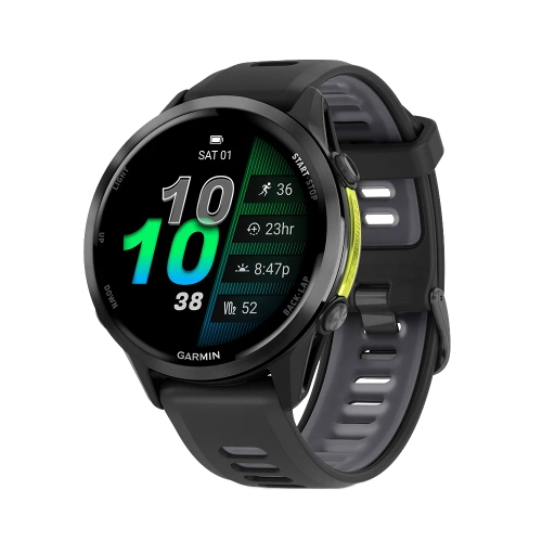 Умные часы Garmin Forerunner 970, 47mm, Carbon Grey Black (010-02969-10)