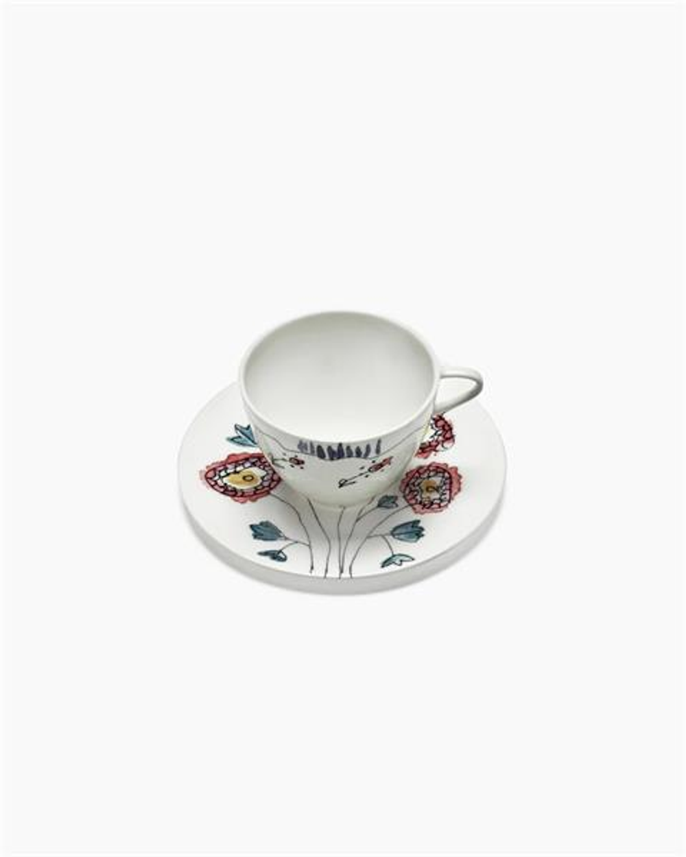 Кофейная пара 80 мл Anemone Milk Midnight Flowers
