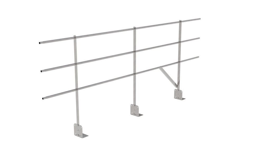 Кровельное ограждение Fachmann KO/UN/1200-3-3000