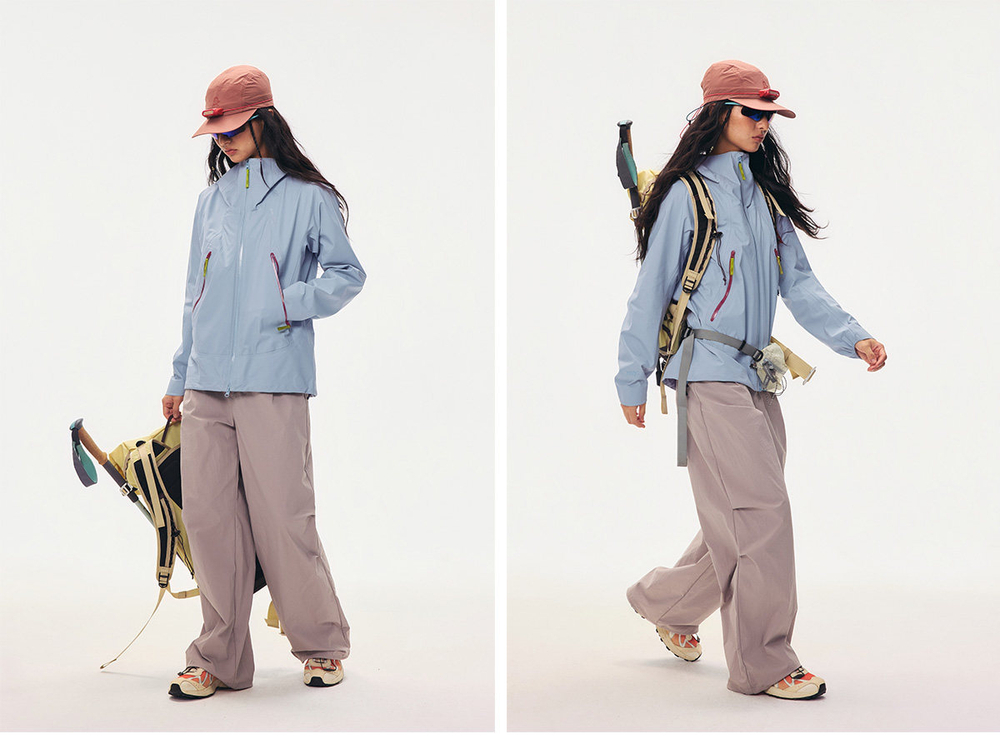 WMNS Куртка Nothomme Monterest Sorayama Mist голубой