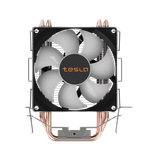 Кулер для CPU ТЕСЛА (TESLA) SHADOW 903, 1х92мм, 4-pin, Al+Cu, серебристый-черный-белый/FRGB, 600-1800rpm, 52CFM, 23дБ, 3-PIPE(прямой контакт), TDP 130Вт, INTEL 1700/1200/115x/775/1366, AMD AM5/AM4/AM3(+)/AM2(+)/FM2(+)/FM1/754/940/939 (TSL-903PWM-FRGB)