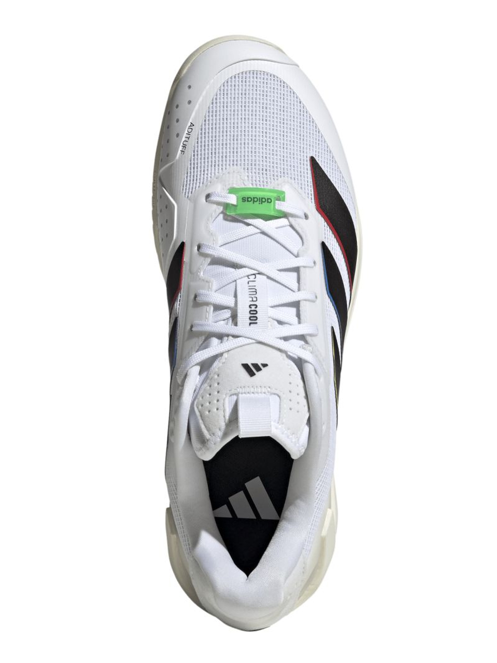 Мужские теннисные кроссовки Adidas Adizero Ubersonic 5 M - cloud white/core black/cream white
