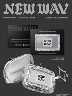 Альбом TREASURE - NEW WAV 4th Mini Album CARD HOLDER Version (LIMITED)
