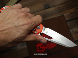 Нож MICROTECH MSI RAM-LOK - рук. оранж нейлон RK-505