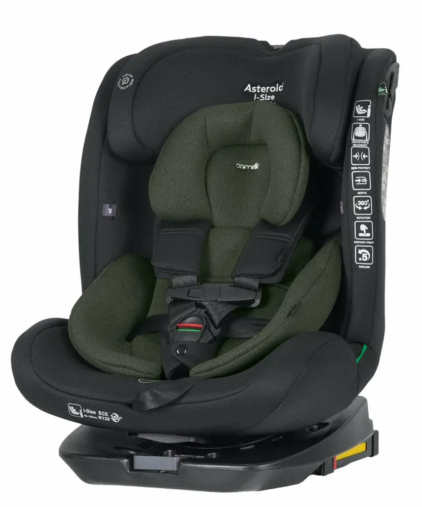 АВТОКРЕСЛО Carrello KD10 Asteroid i-Size Hunter Green