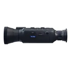 Тепловизионный монокуляр Pard Leopard 640 LE6-50LRF (с дальномером) - вид сбоку, логотип PARD и порты