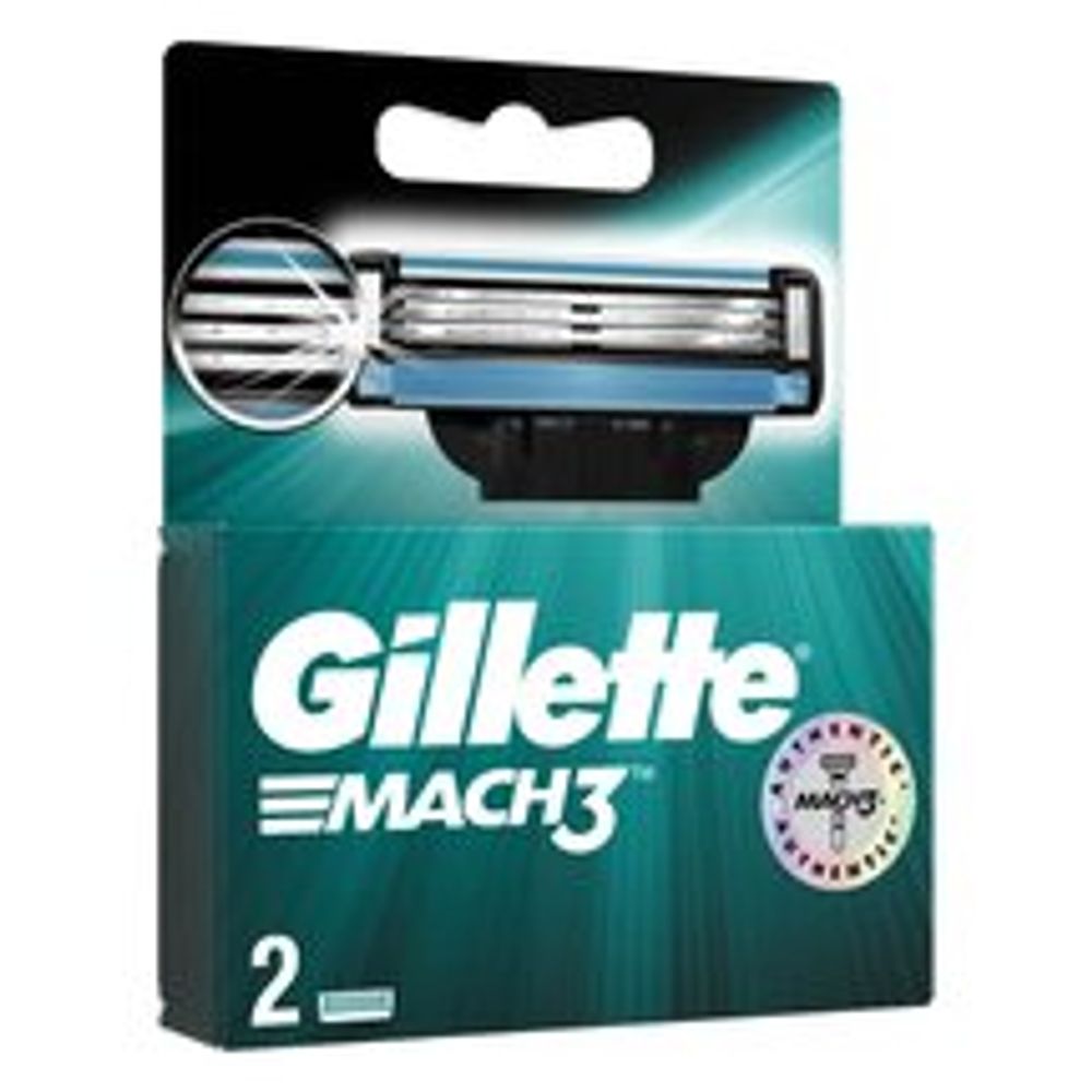 Кассеты для бритья мак Gilttte mach 3