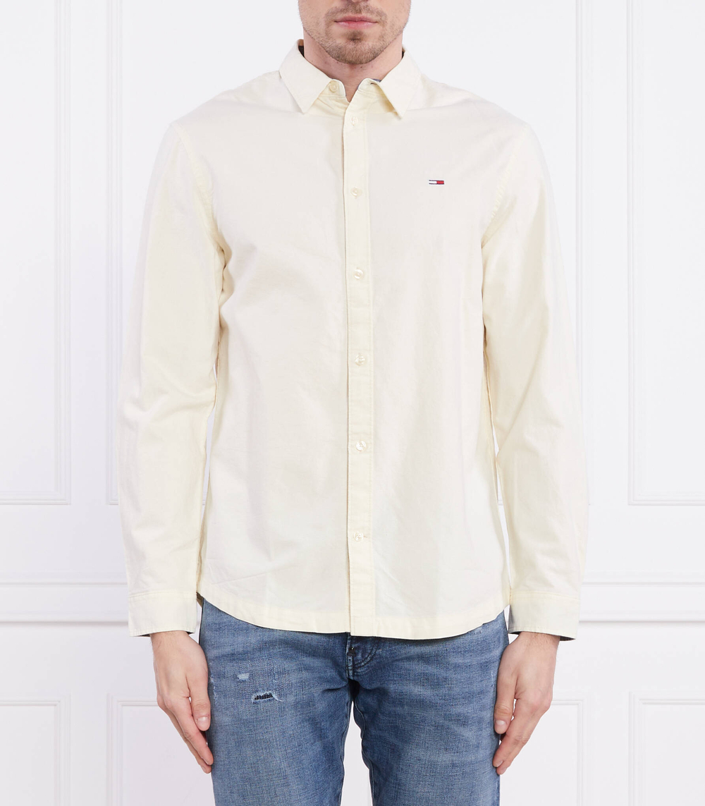 рубашка classic oxford Tommy Jeans - желтый(DM0DM15408)