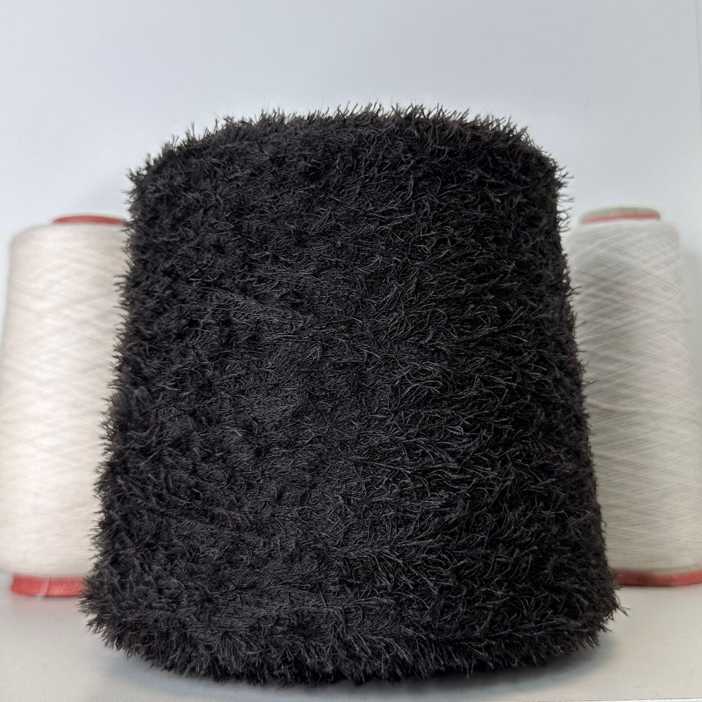 GINEPRO - Luxury Selection by Ri.Go; 80% меринос, 20% шёлк; 420м/100гр; травка; col. 3251, цвет: «горький шоколад» ; Есть бобинка: 217 гр. S302