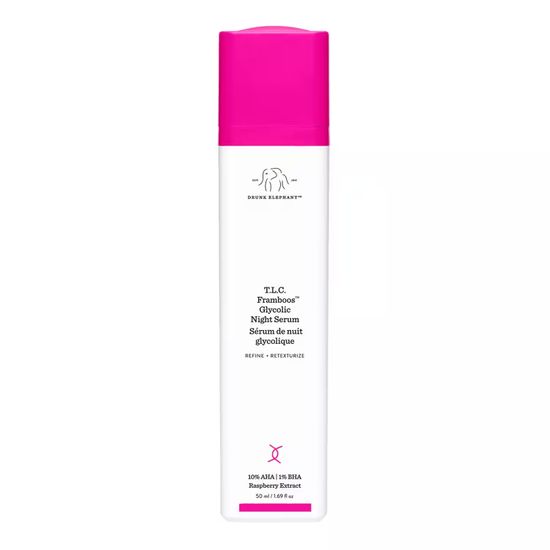 Drunk Elephant T.L.C. Framboos Glycolic Night Serum Гликоликовая ночная сыворотка