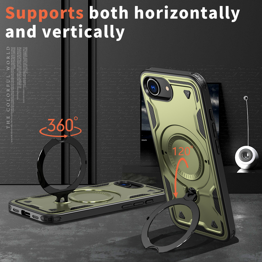 Чехол Magneto Case с кольцом для iPhone 16e
