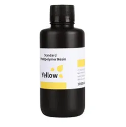 Фотография — Фотополимер Elegoo Standart Resin желтый 1л