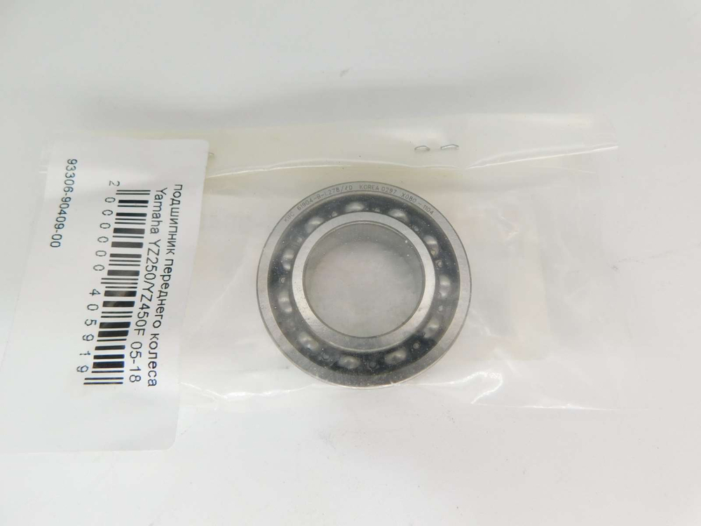 подшипник переднего колеса Yamaha YZ250/YZ450F 05-18 WR250F/WR450F 03-18 93306-90409-00