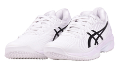 Мужские кроссовки теннисные Asics Solution Speed FF 2 Grass - белый, черный
