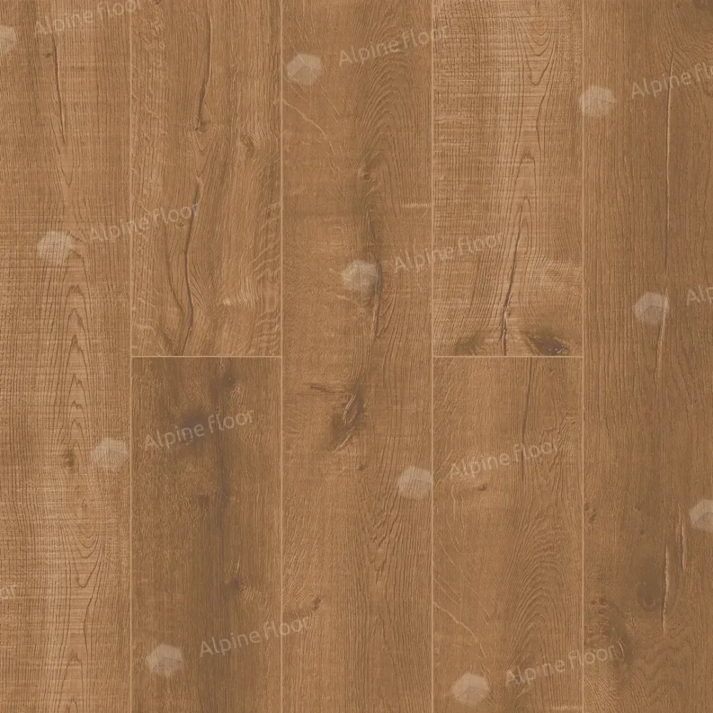 Каменно-полимерная плитка Alpine Floor Реал вуд (Real Wood) Дуб Роял ЭКО 2-1