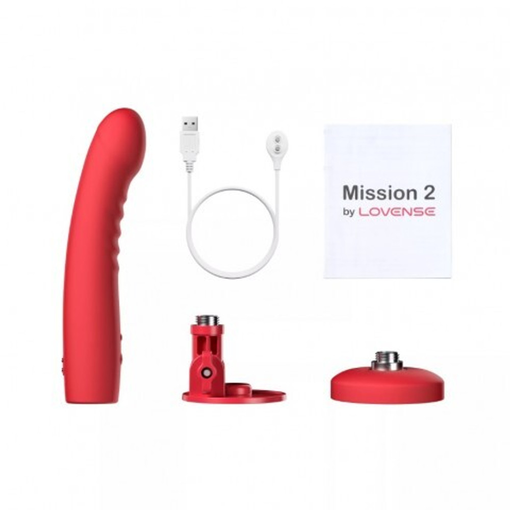 Дилдо-вибратор с технологией Mission 2 от Lovense