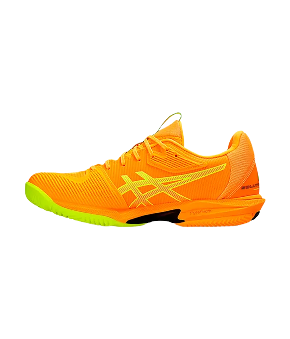 Asics Solution Speed FF 3 Padel Satadium оранжевые-безопасные желтые кроссовки