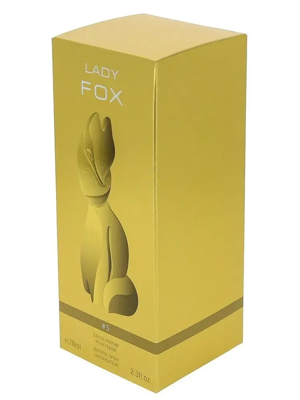 Парфюмерная Вода для женщин КПК "LADY FOX #5" 70мл Россия