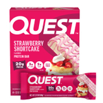 Quest Nutrition, протеиновый батончик, клубничное песочное печенье, 4 шт. по 60 г (2,12 унции)