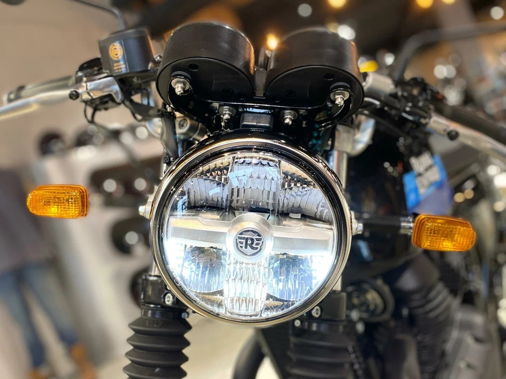 Royal Enfield Continental GT 650 Slipstream Blue (Black Alloy) 2024
