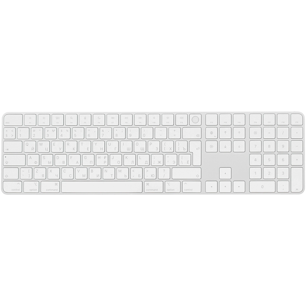 Беспроводная клавиатура Apple Magic Keyboard с Touch ID и цифровой панелью (Lightning)
