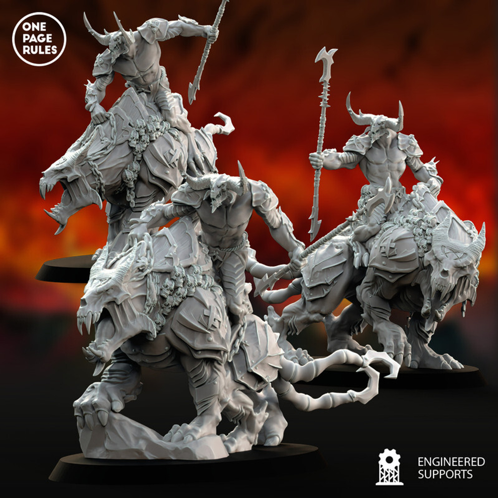 Grand Alliance Chaos Blades of Khrone Daemons Of Khorne Bloodcrushers 1 шт. миниатюра для dnd, днд, pathfinder, фентези, Настольная игра, НРИ, Варгейм, РПГ
