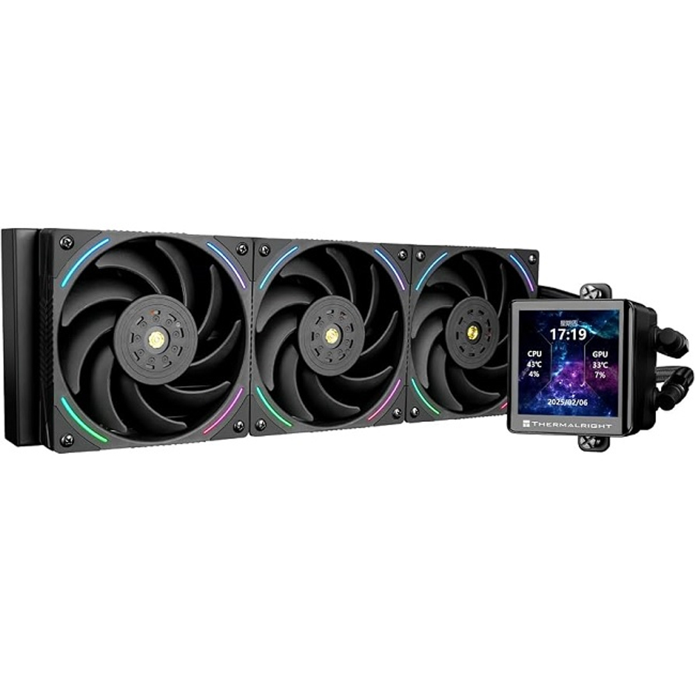 Система водяного охлаждения Thermalright Elite Vision 360 ARGB, черный (TREV360AB), (E-VISION-360-BL-ARGB)
