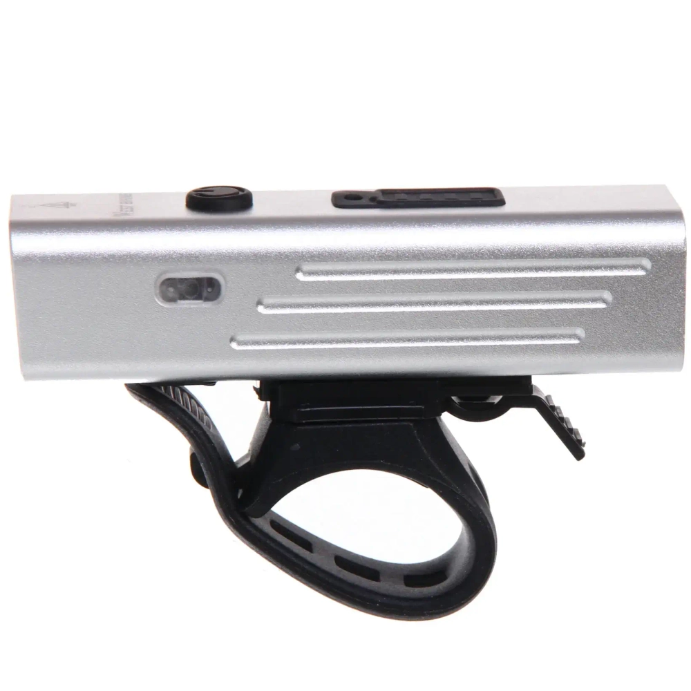 Фонарь велосипедный, передний West Biking YP0701416 Silver (аккум. 1800 mAh, Type-C)