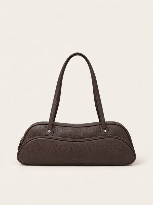 Кожаная сумка Roxy DBR 31186 коричневый торф