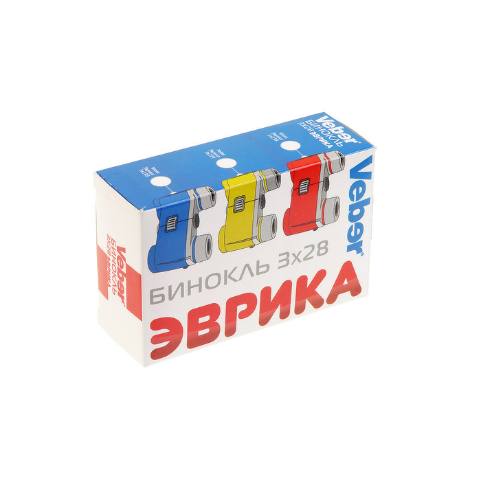 Бинокль Veber Эврика 3x28R