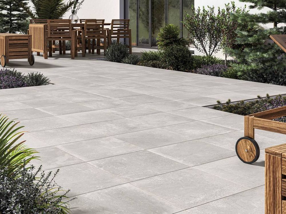 Terraslab, Midtown Pearl Base C3/R11 Antislip 600х1200х20мм 1шт/уп - керамогранит уличный