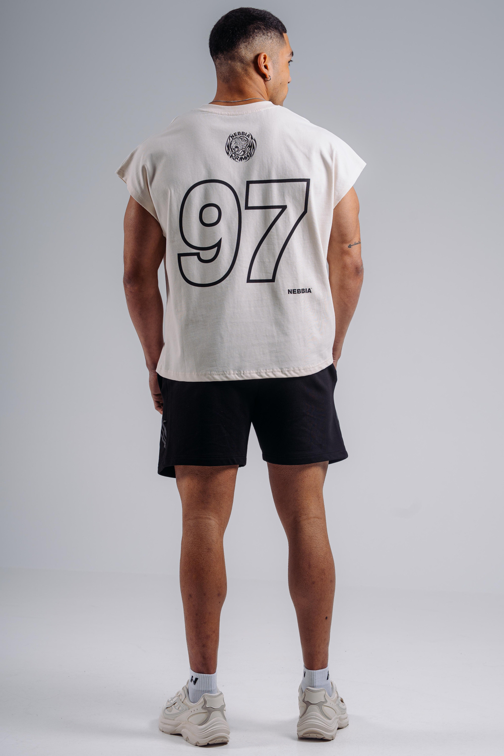 Майка Oversized Tank Top '97 PRIMAL 873 Кремовая