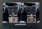 Магнитола для Audi A4 (B8), A5 (8T) 2007-2016 (с джойстиком MMI) - Teyes LUX ONE 360 монитор 12.3" 2K QLED на Android 10, Быстрая, CarPlay, 4G SIM-слот, 4 камеры в комплекте