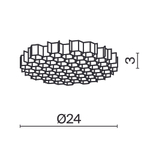 Светофильтр Maytoni Focus T HoneyComb-D24