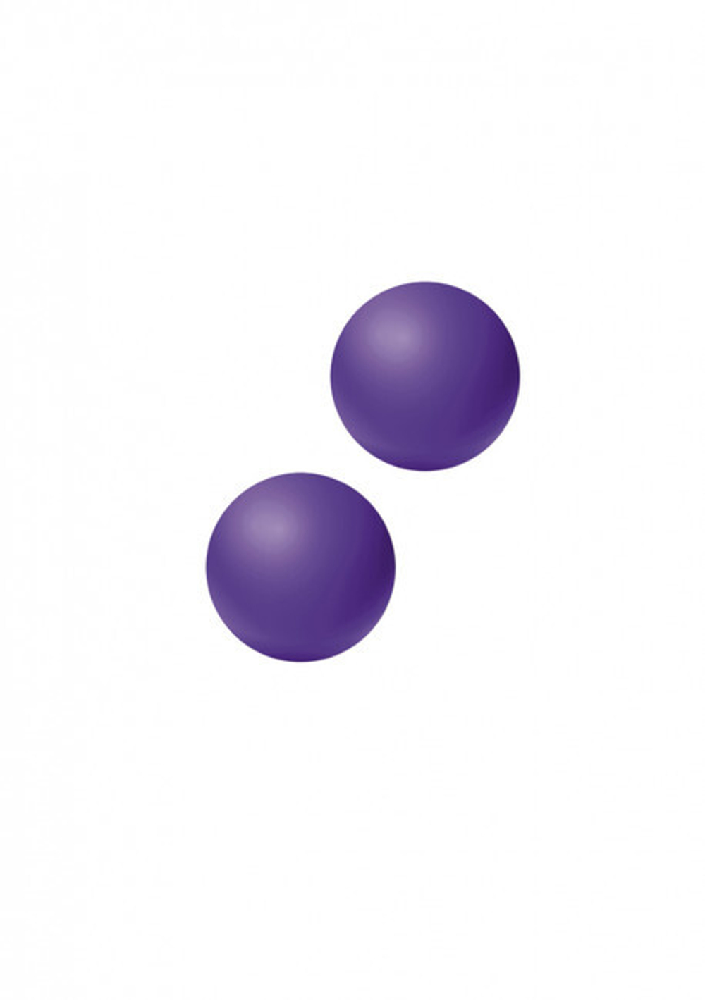 Вагинальные шарики без сцепки Emotions Lexy Medium purple, (2,8 см, фиолетовые) (Цвет: фиолетовый)