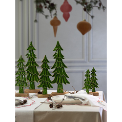 Декор новогодний 20см Tkano Nordic tree New Year Essential