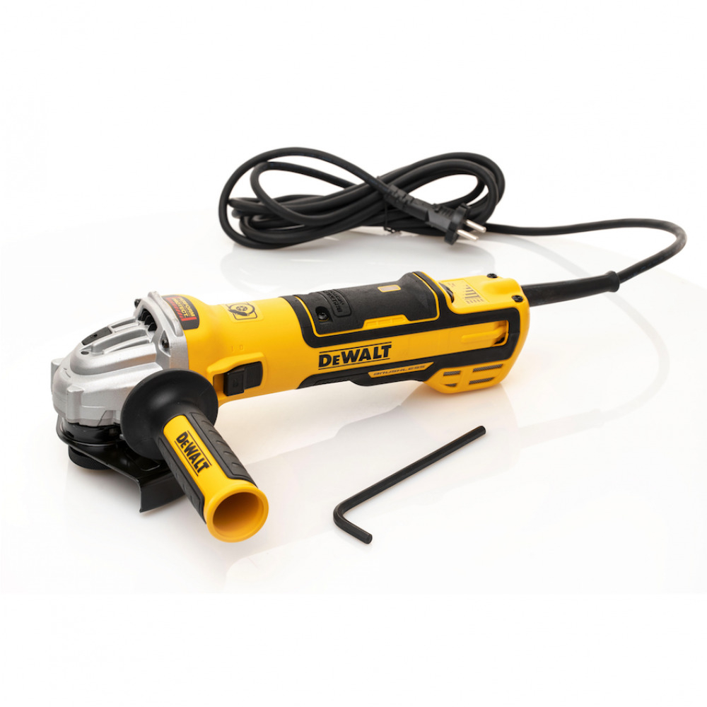 Бесщёточная угловая шлифмашина DEWALT DWE4357-QS