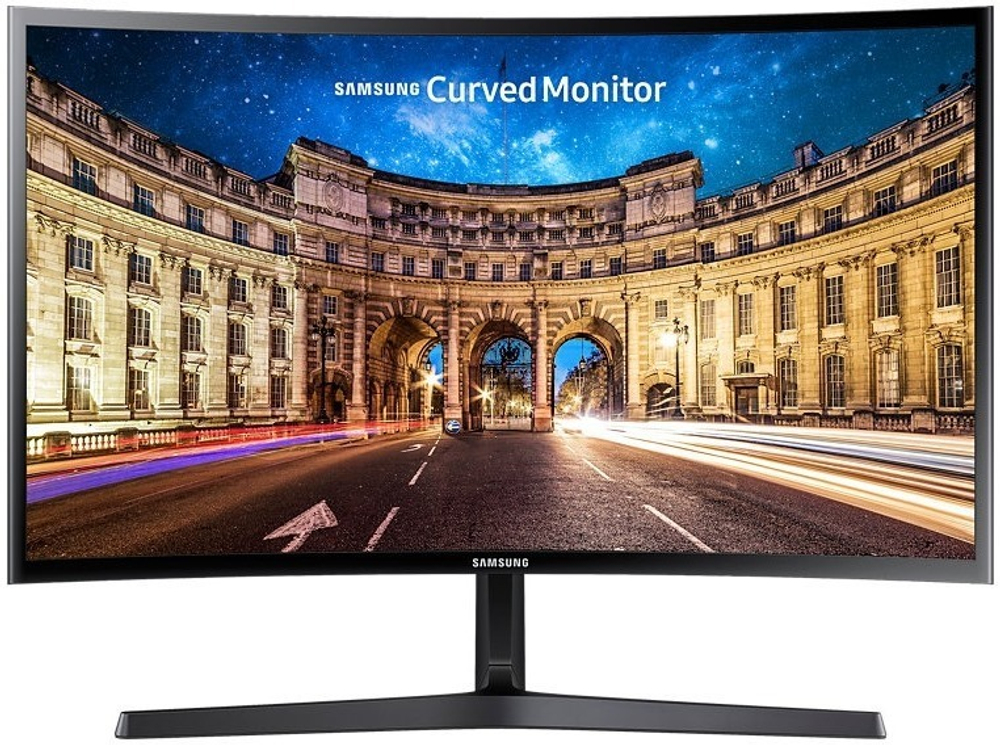 Монитор Samsung 24" C24F396FHI 1920x1080 VA WLED 72Гц 4ms FreeSync VGA HDMI