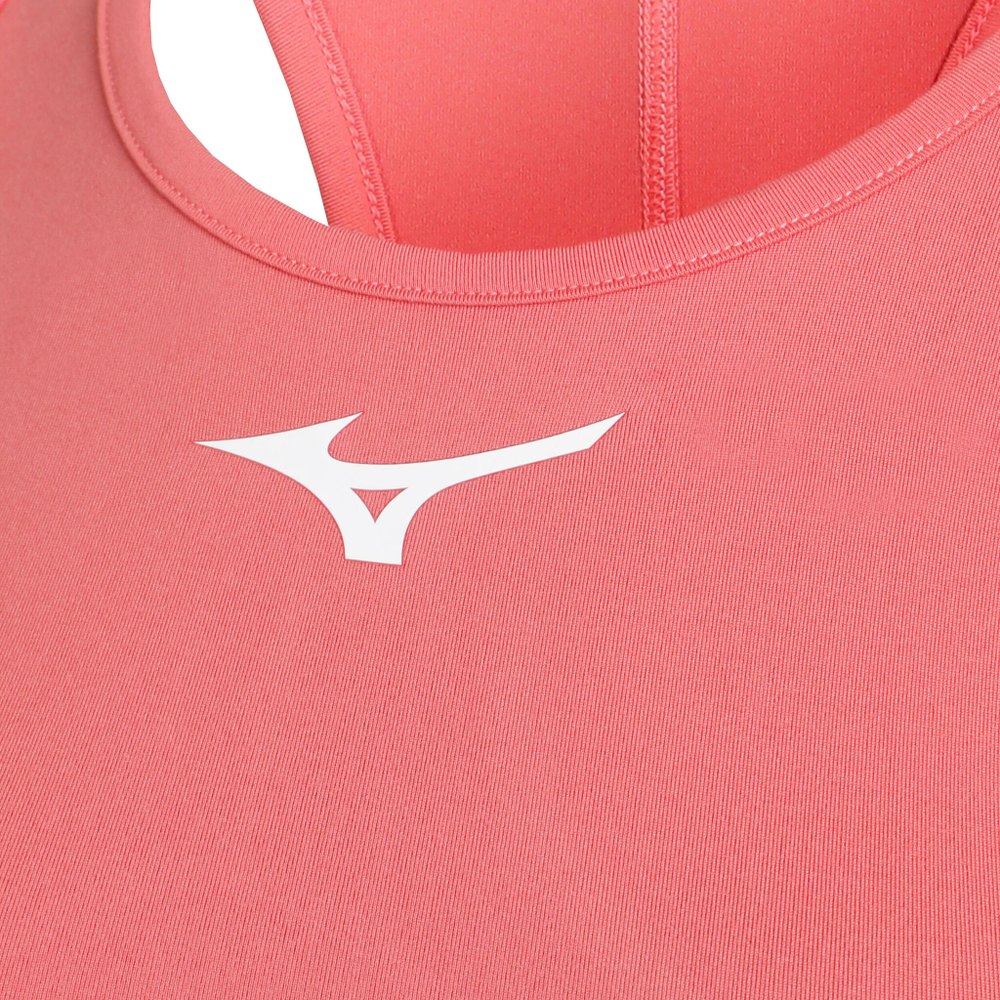 Женская теннисная майка Mizuno Printed Tank Top Women - Pink