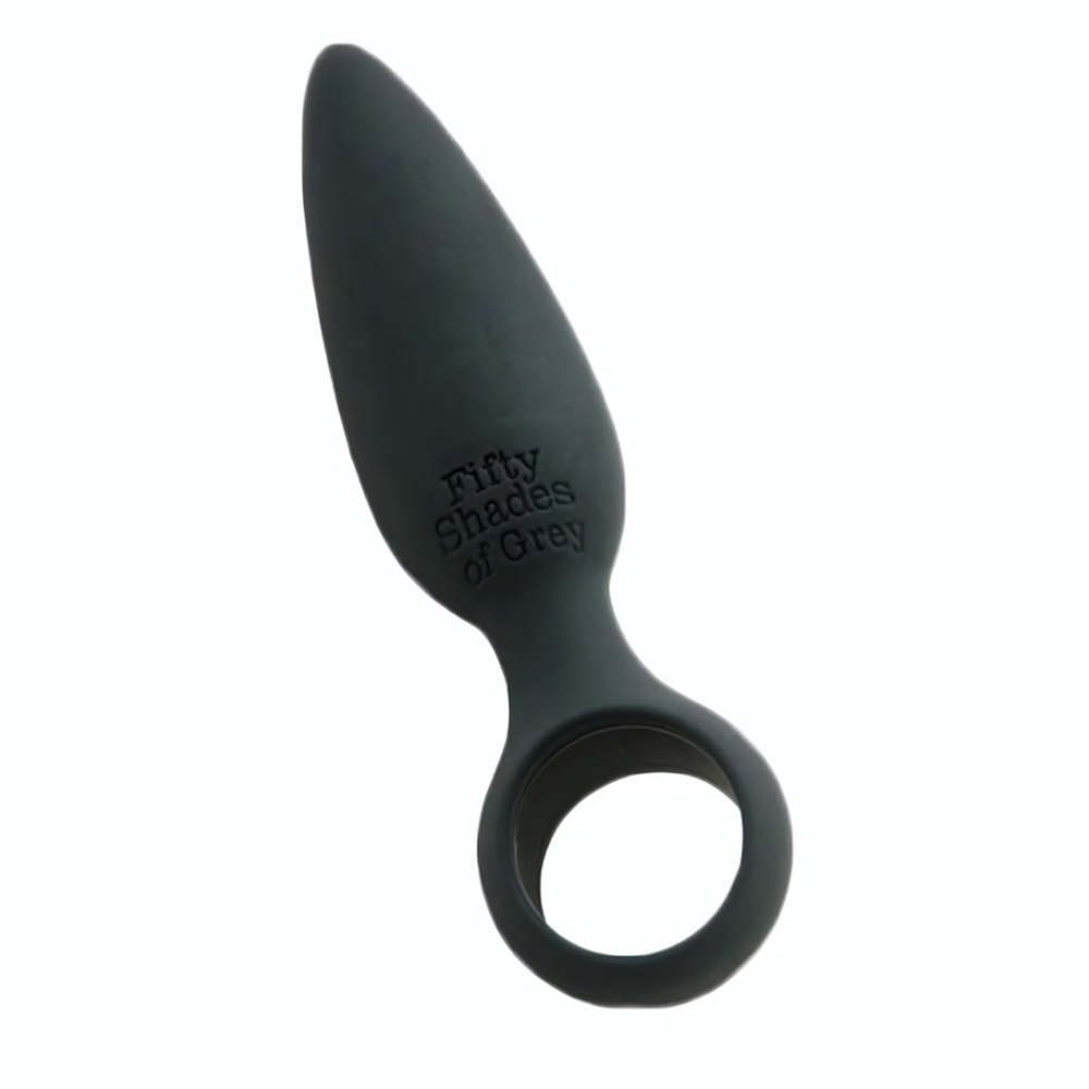 Чёрная анальная пробка Butt Plug - 10,8 см. (Цвет: черный)