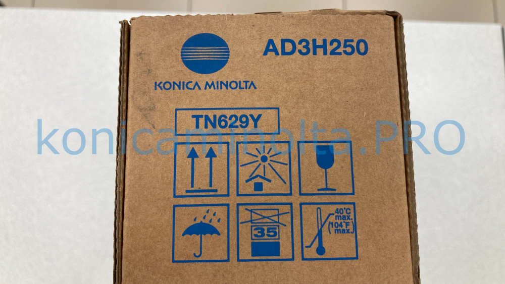 Тонер TN-629Y оригинальный Konica Minolta желтый AD3H250
