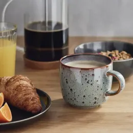 Кружка IKEA GLADELIG (ГЛАДЕЛИГ), Зеленый, 370 см