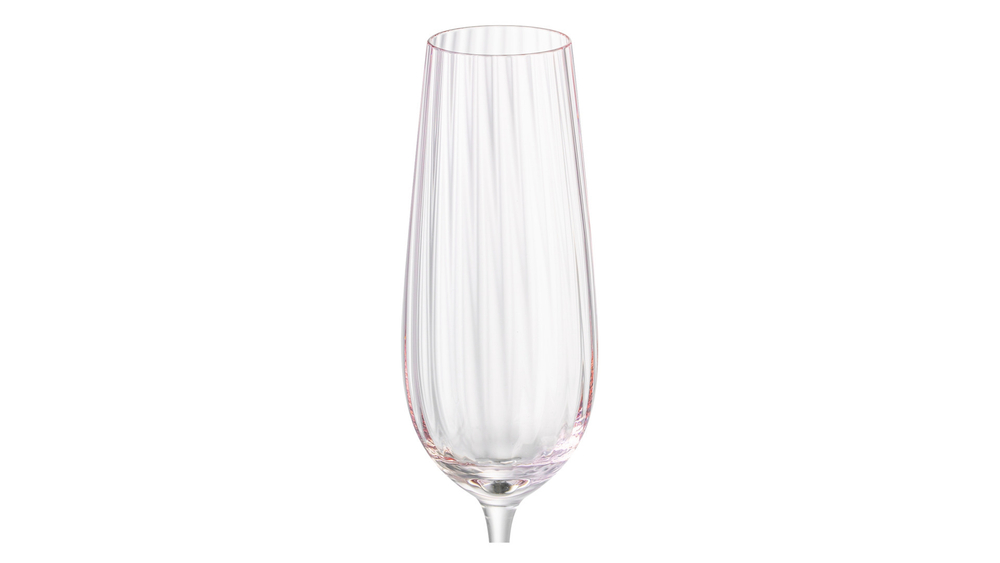 Набор бокалов для шампанского 2шт 200мл Nude Glass Round UP Dusty Rose розовый
