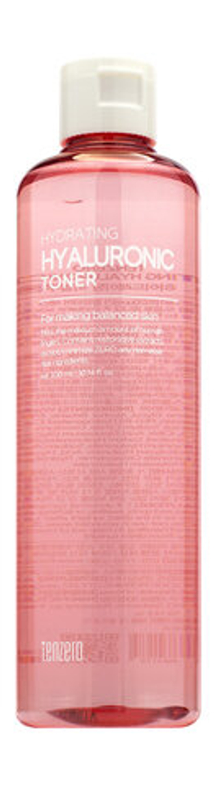 Тонер для лица с гиалуроновой кислотой TENZERO Hydrating Hyaluronic Toner 300 мл