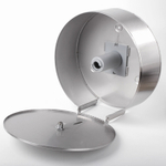 Диспенсер для туалетной бумаги LAIMA PROFESSIONAL INOX, (Система T1) БОЛЬШОЙ, нержавеющая сталь, матовый.