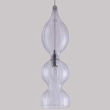 Подвесной светильник Iris SP1 B Transparent Crystal Lux