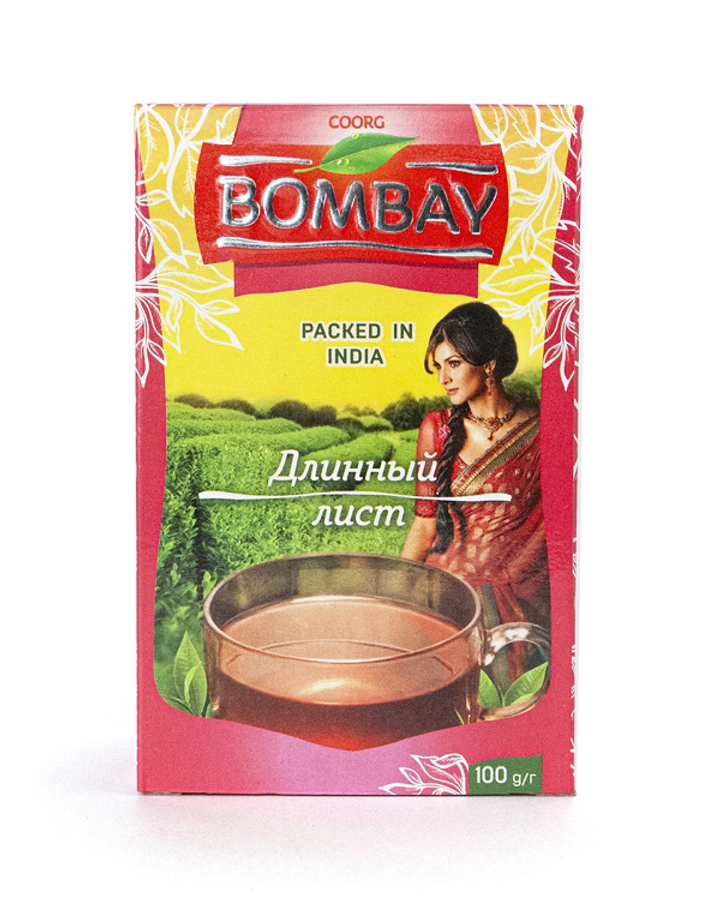 Чай Bombay Длинный лист, 100 г