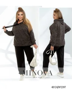 Костюм 2397-черный-беж Minova