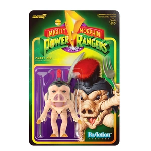 Фигурка Super7 - Mighty Morphin' Power Rangers Reaction W1 - Pudgy Pig