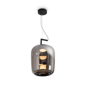 Подвесной светильник 7W 3000K FR6186PL-L7SM2 черный/серый Clod Freya